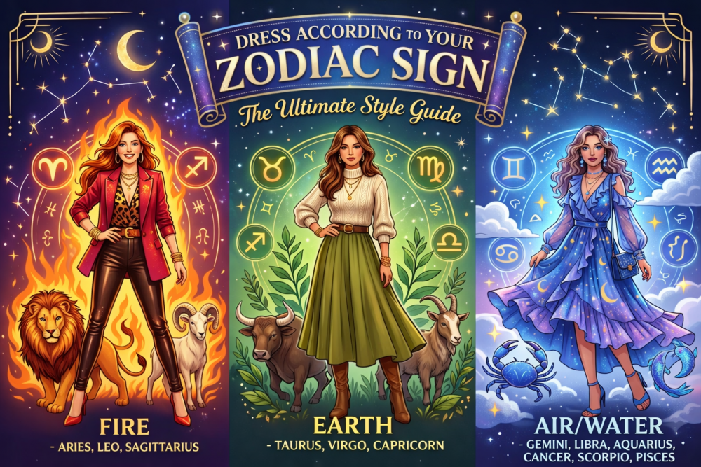 dress according to your zodiac sign