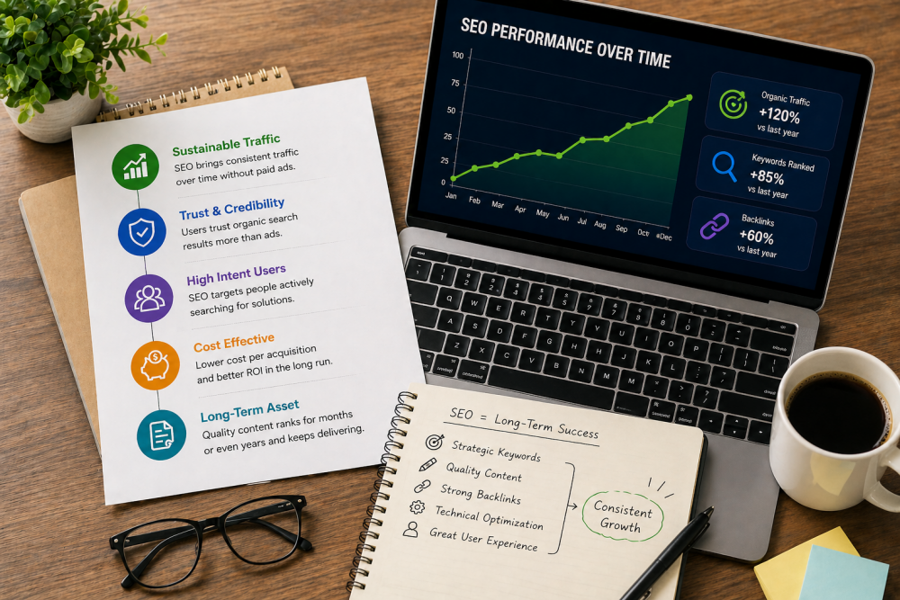 long-term seo traffic