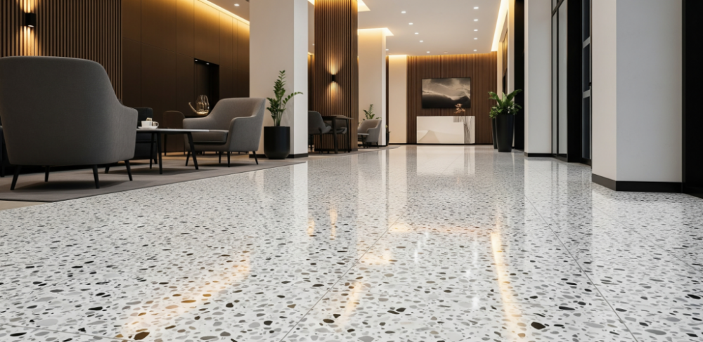 terrazzo counter
