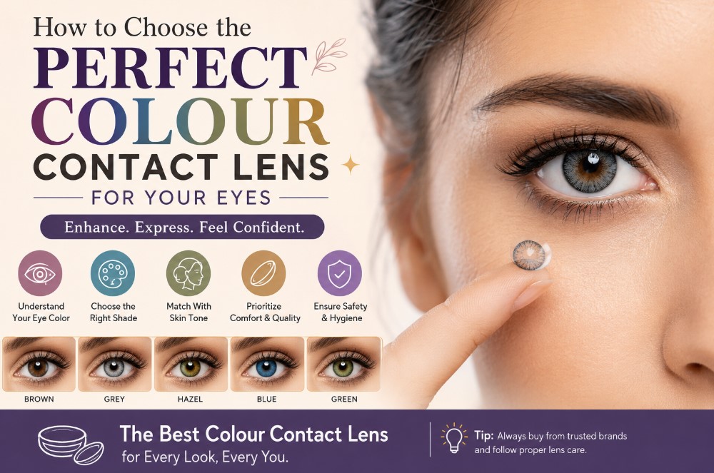 colour contact lens