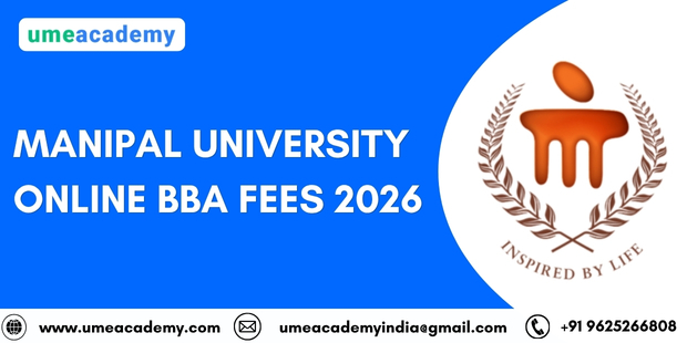 manipal online bba fees