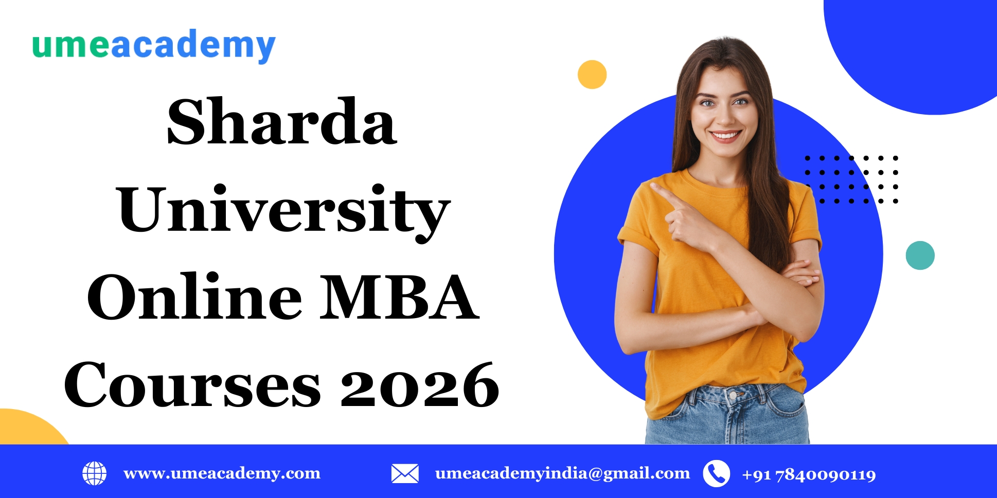 sharda university online mba 2026