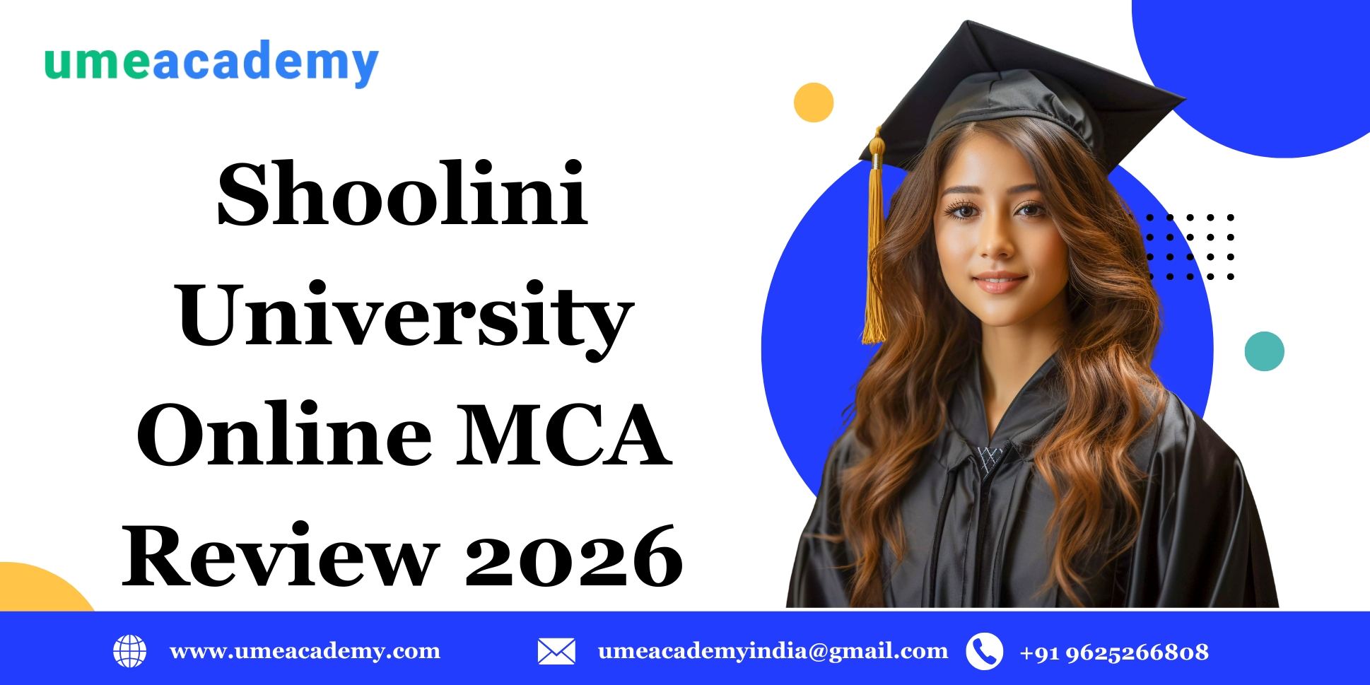 shoolini university online mca