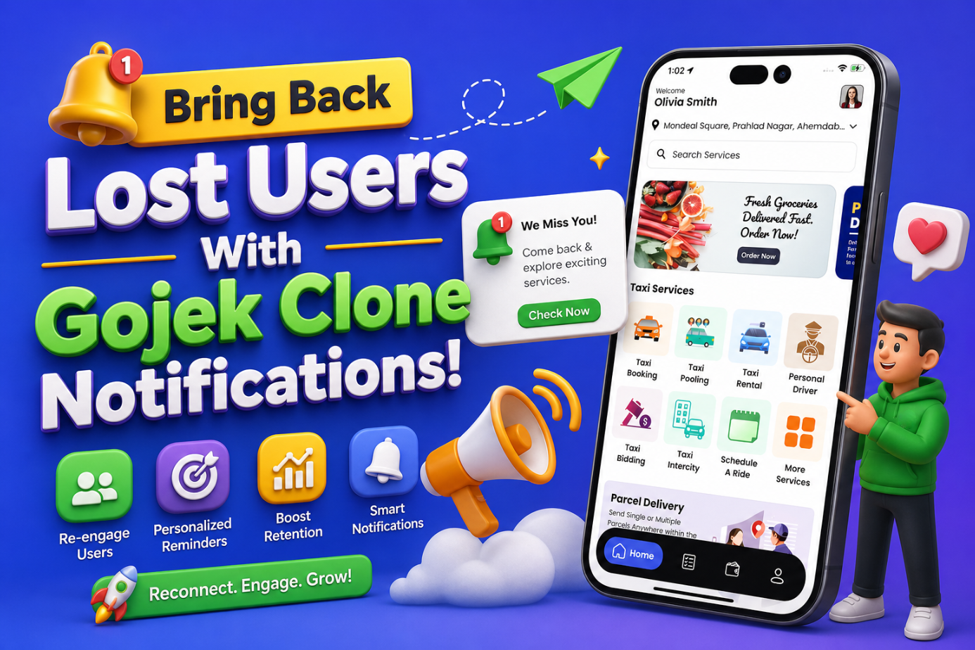 gojek clone notifications