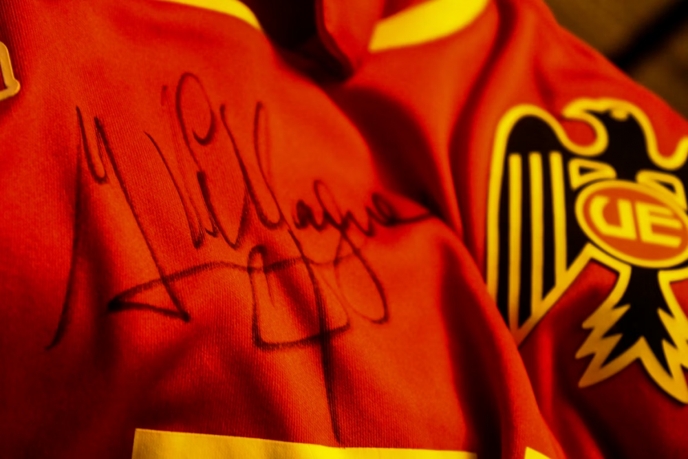 original signed football t shirts
