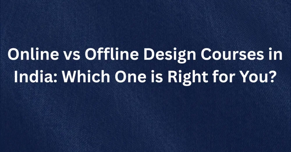 offline design courses
