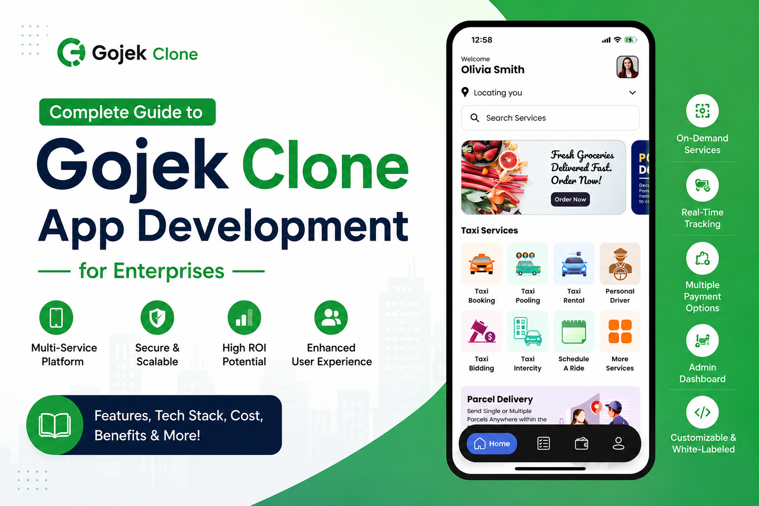 Complete Guide to Gojek Clone App Development for Enterprises