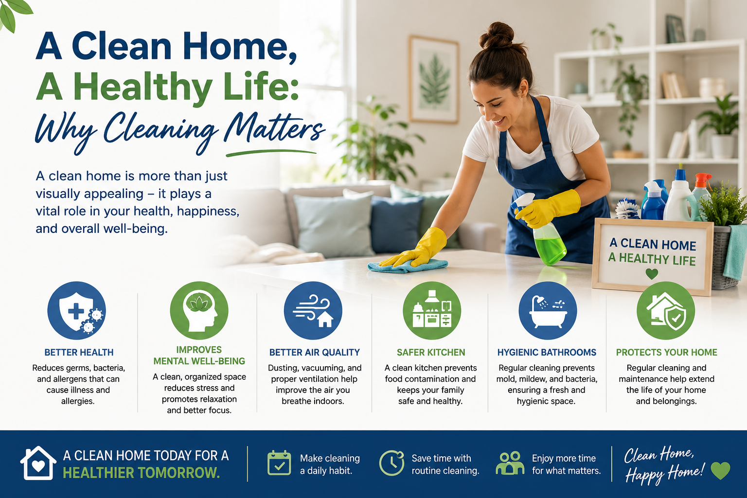 clean home for a healthier life