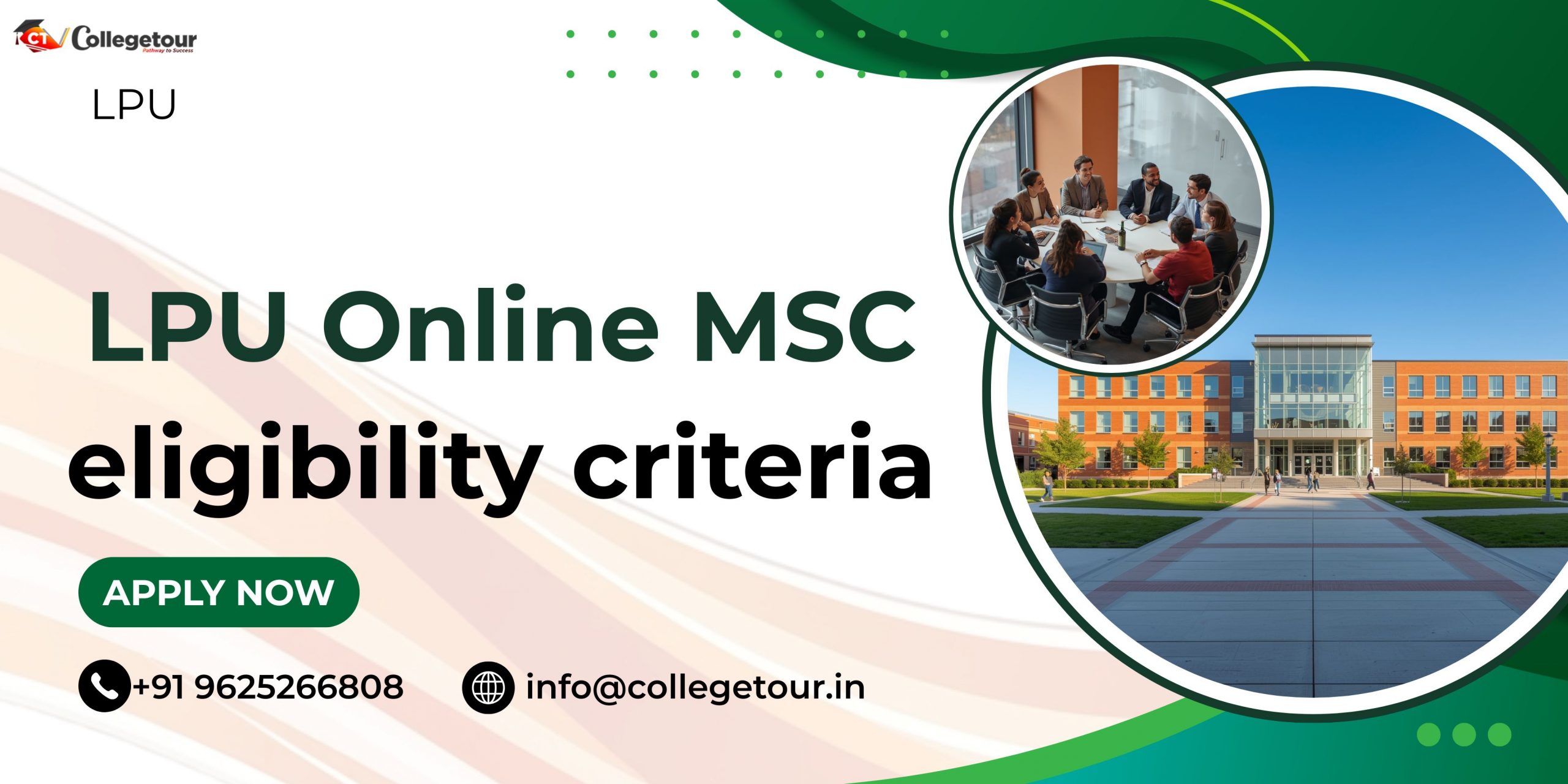 lpu online msc eligibility criteria