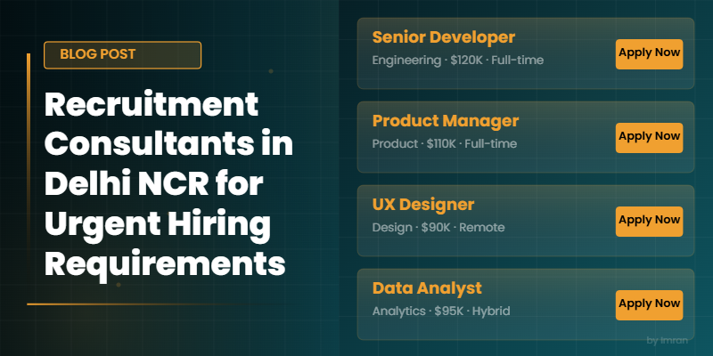Recruitment Consultants