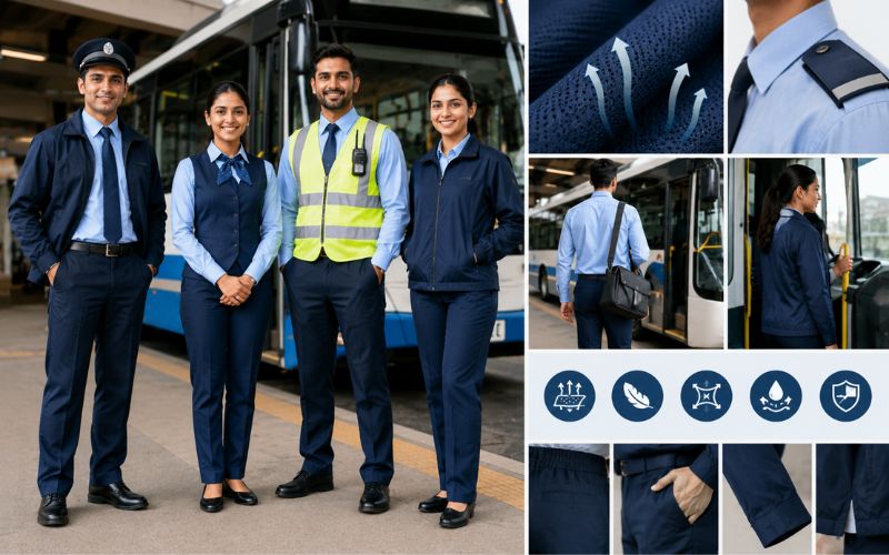 uniforms for transportation staff