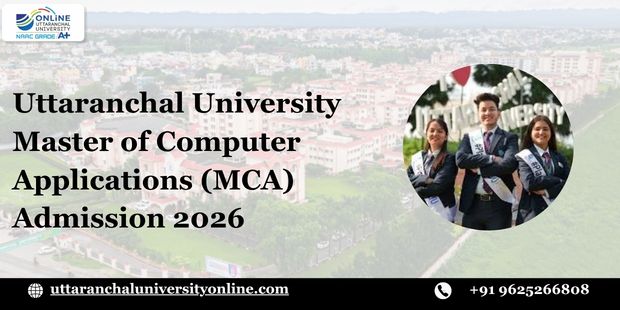 uttaranchal university mca admission 2026