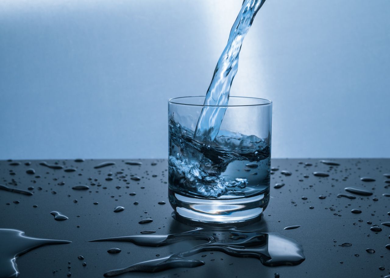 water tastes off