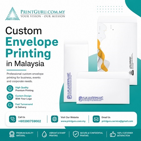 custom envelope printing Malaysia