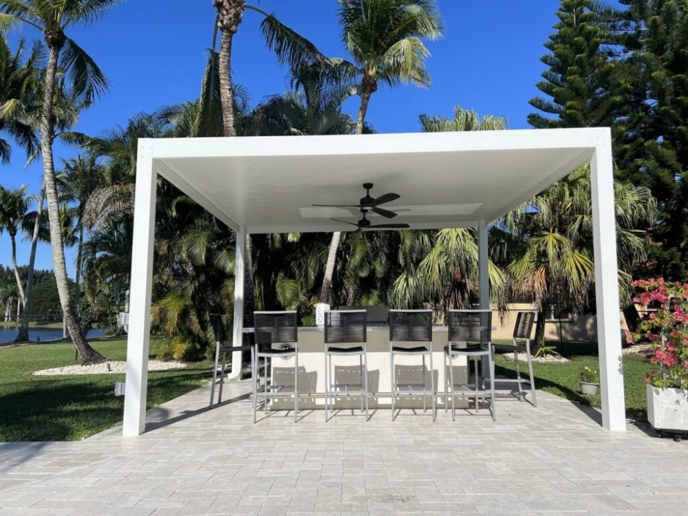 modern pergolas fort lauderdale
