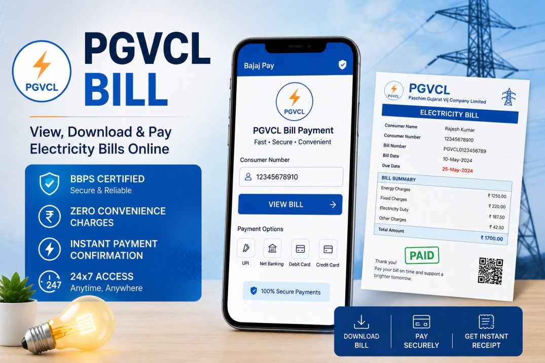 pgvcl bill download process