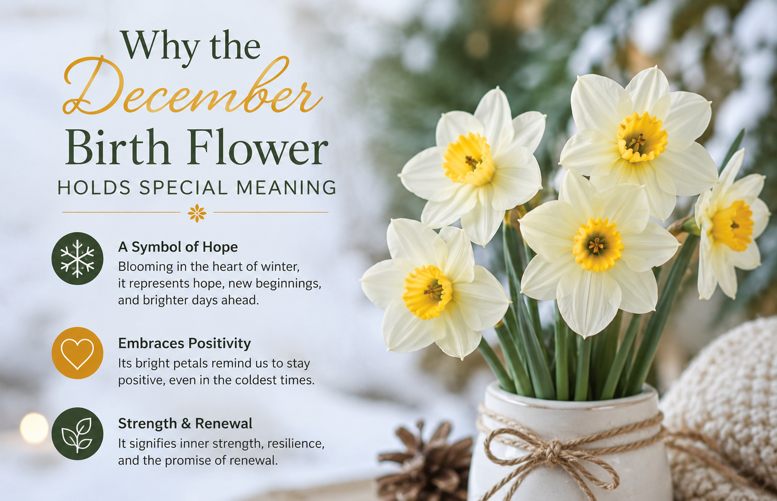 december birth flower