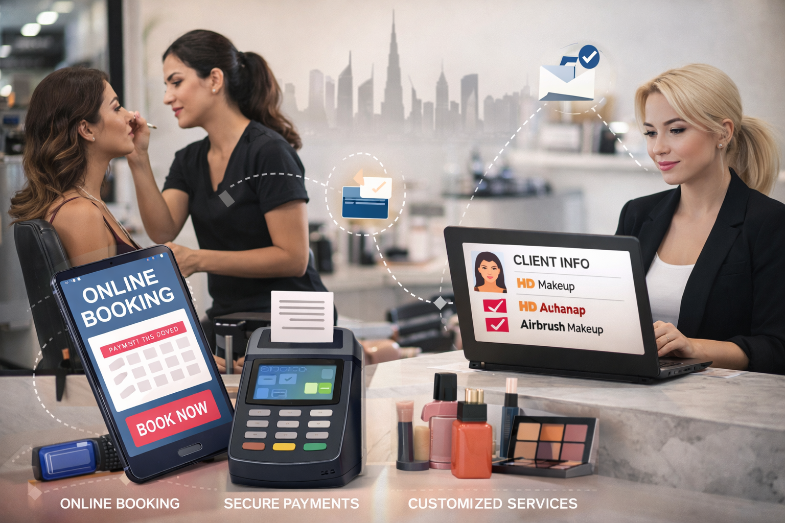 smart appointment systems makeup