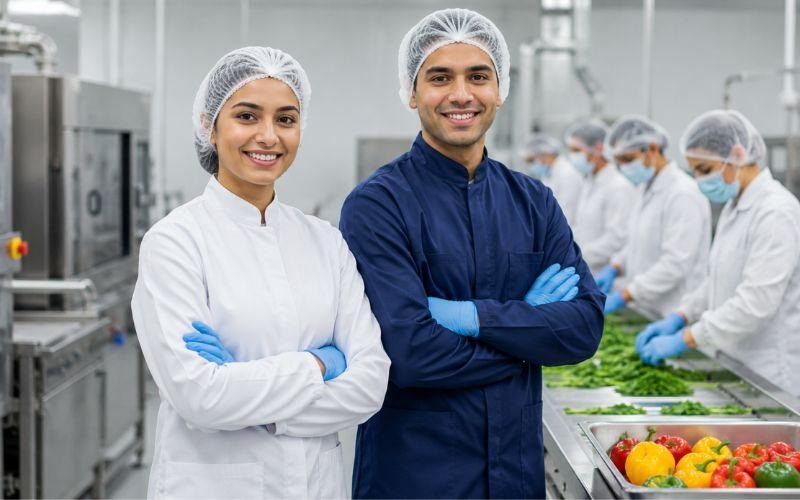 food processing uniform fabrics
