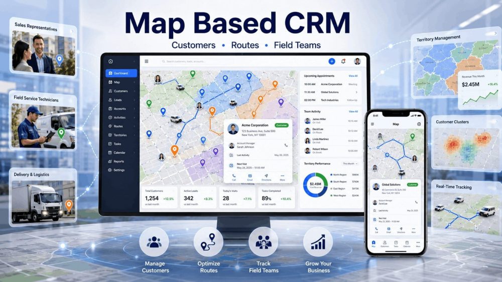 map based crm for modern businesses