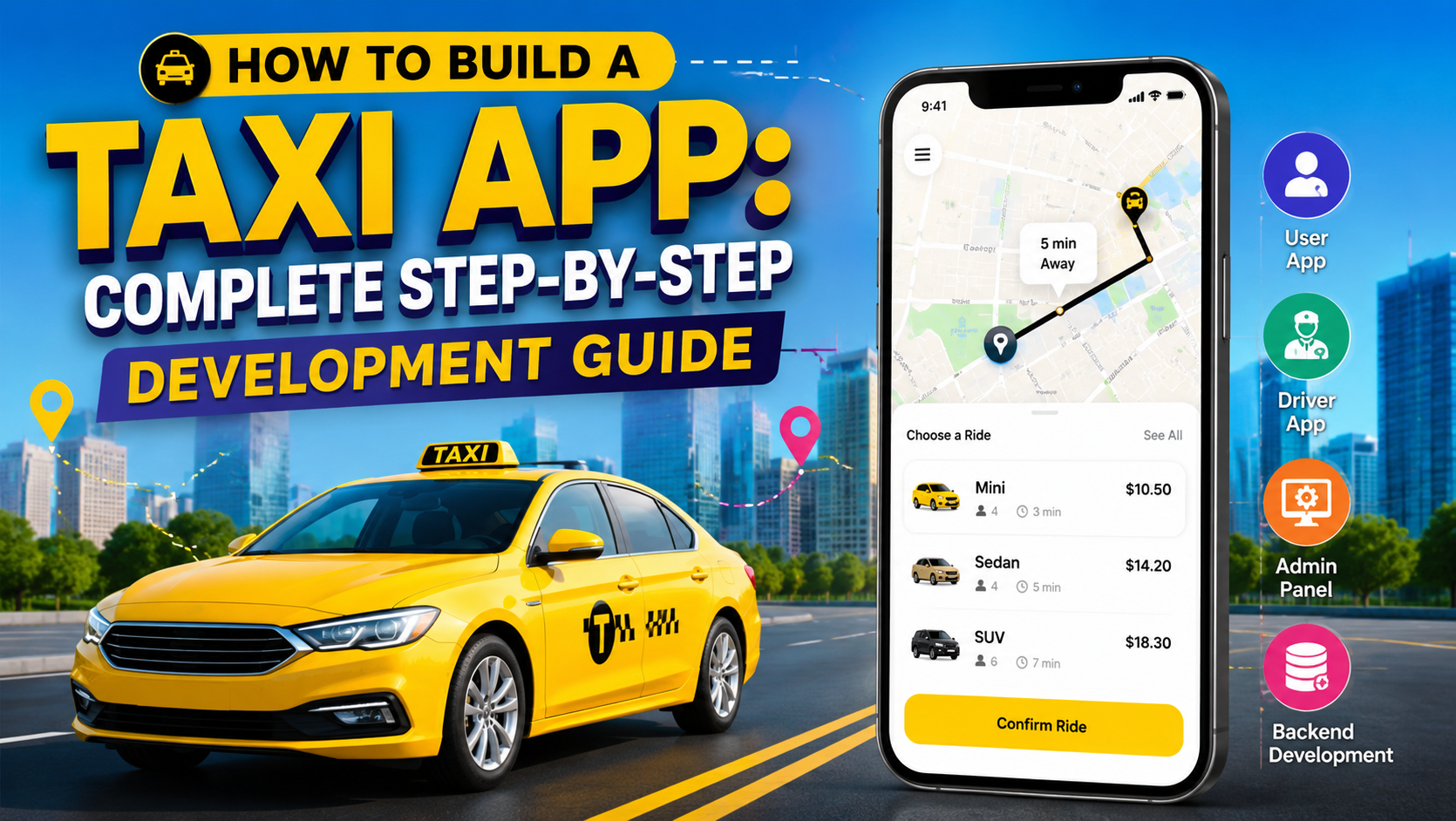 build taxi app