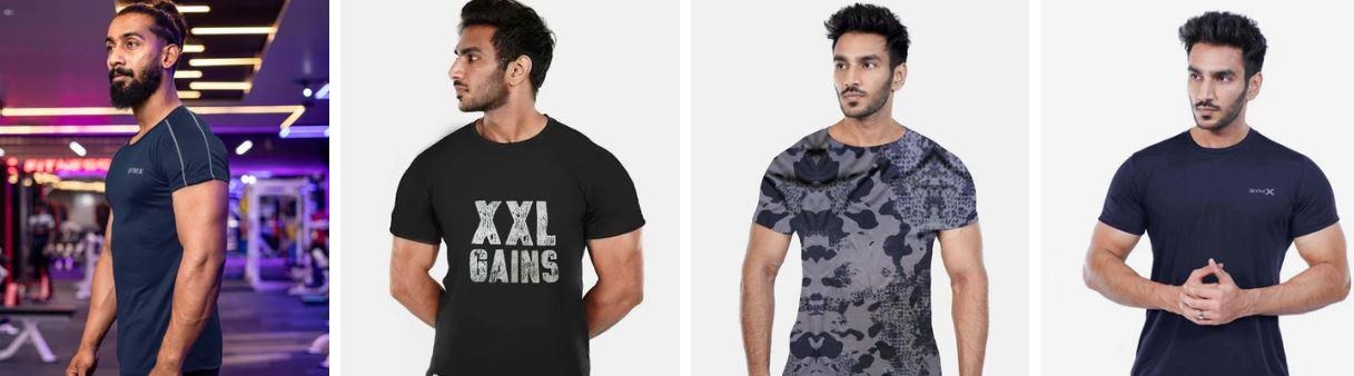 gym men's t-shirt for men