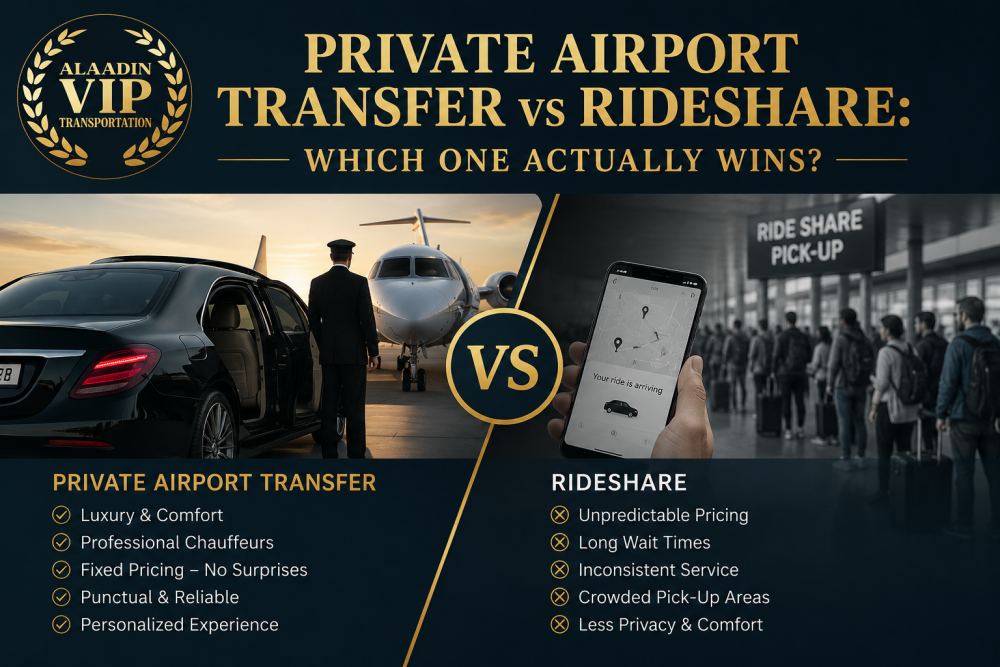 private airport transfer
