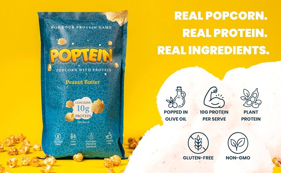 Protein popcorn