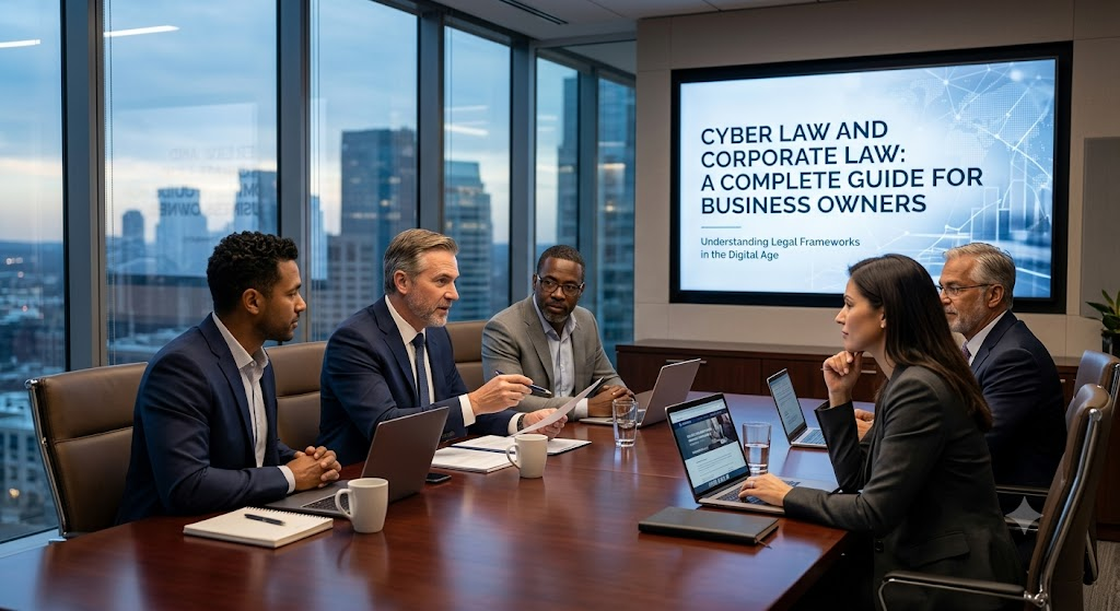 cyber law and corporate law