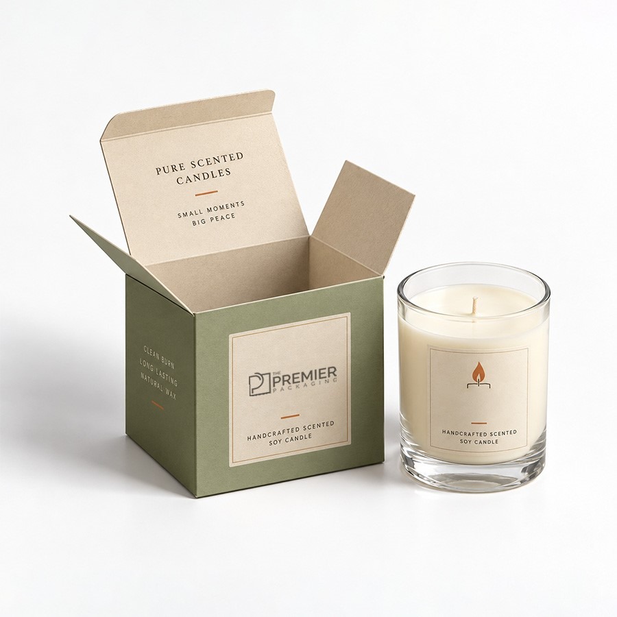 candle packaging design